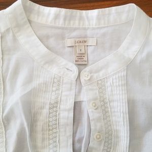 J. Crew Women's White Blouse